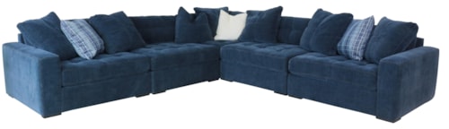  Noah 5-Piece Sectional (Ottoman Sold Separately)