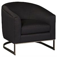 Contemporary Accent Barrel Chair