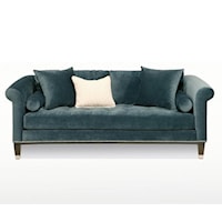 Contemporary Sofa with Tufted Seat