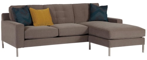 Stationary Sofa w/ Ottoman