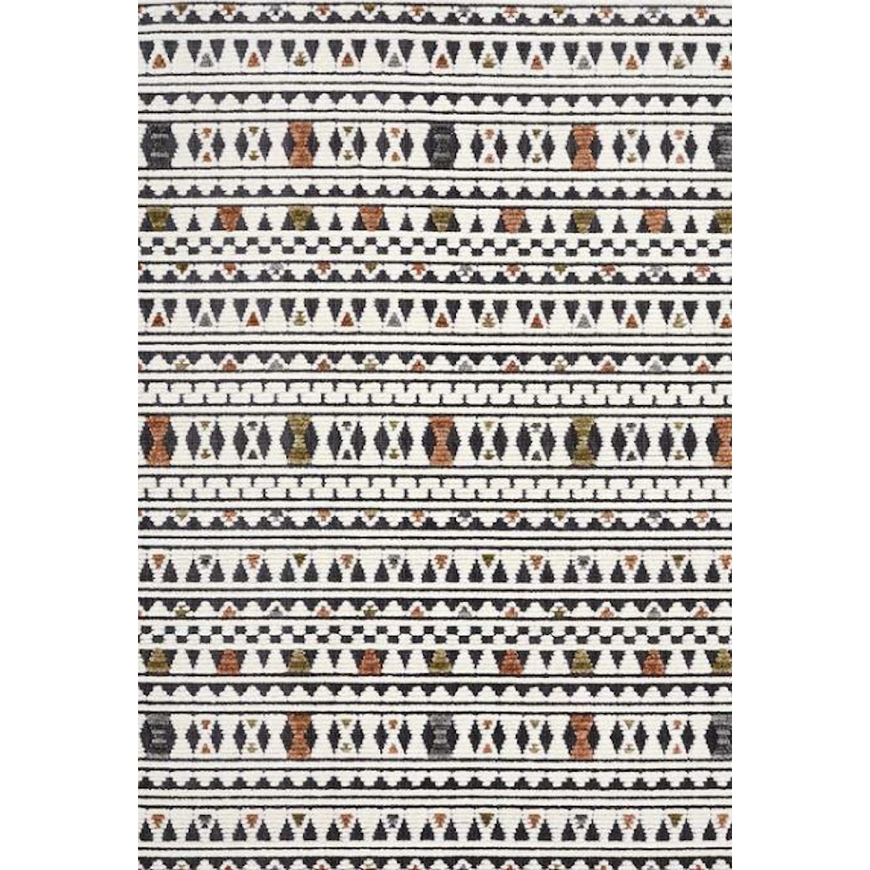 Kalora Rugs Lawson 5x7 Cream/grey/multi