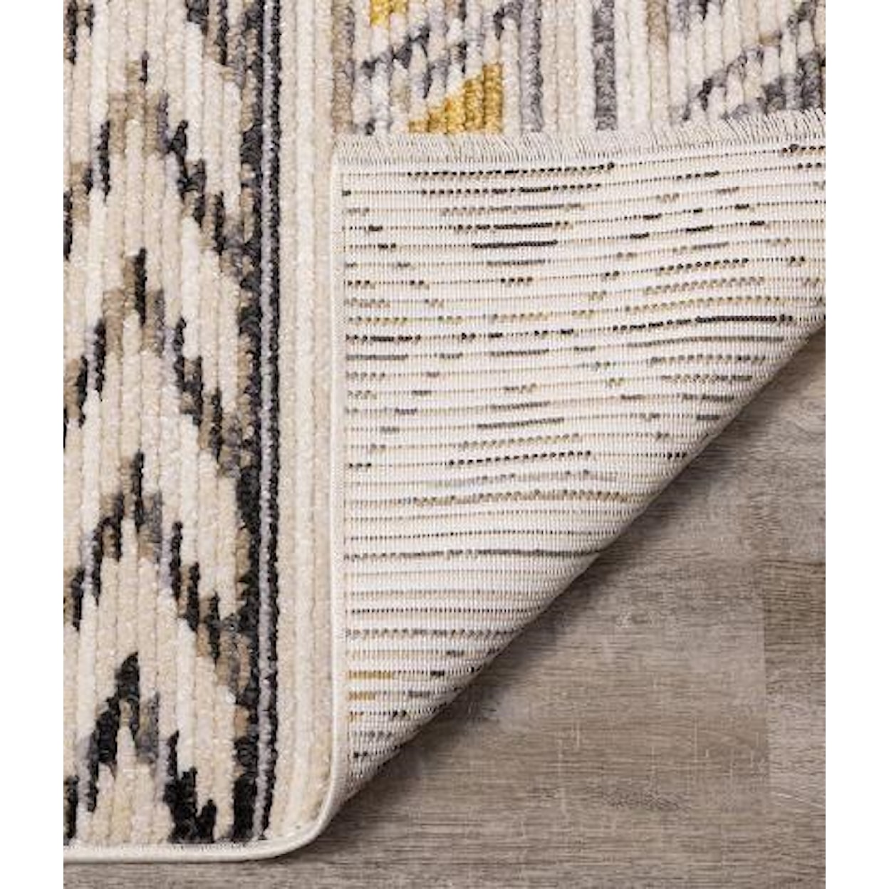 Kalora Rugs Calabar 5x8 Cream/grey/yellow