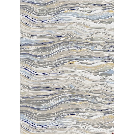 5' 3"x7' 10" Rectangle Striped Area Rug