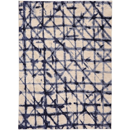 5' 3"x7' 10" Rectangle Geometric Area Rug