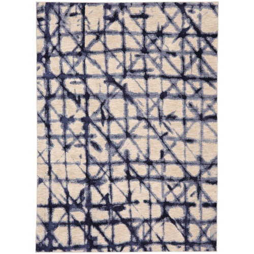 5' 3"x7' 10" Rectangle Geometric Area Rug