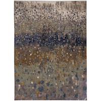 9' 6"x12' 11" Rectangle Abstract Area Rug