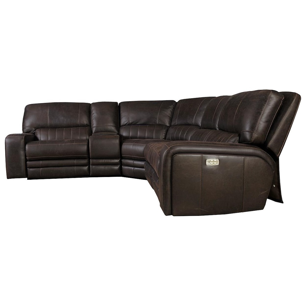 Kian 75- Power Reclining Sectional with Power Headres