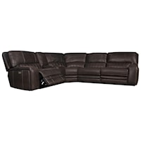 Power Reclining Sectional with Power Headrests and Back