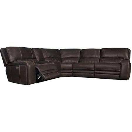 Power Reclining Sectional with Power Headres