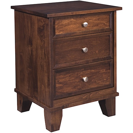 3 Drawer Nightstand