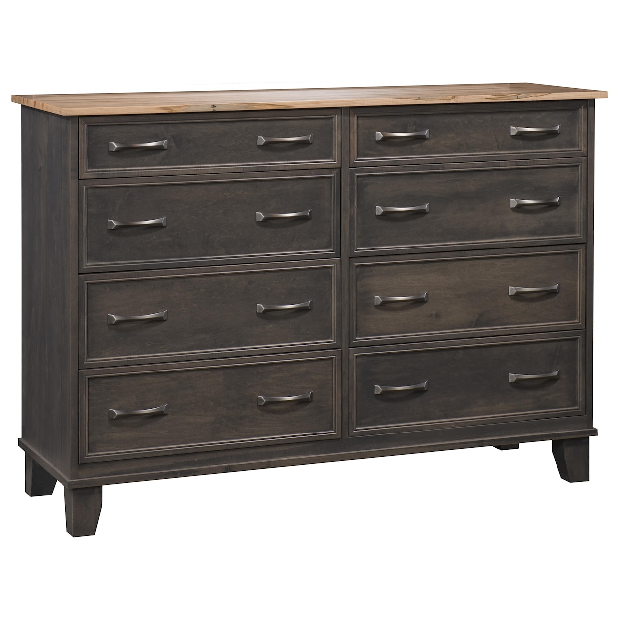 Wayside Custom Furniture Cheshire 8 Drawer Mule Dresser