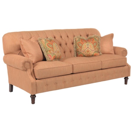 Elegant Stationary Sofa