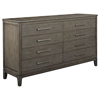 Sellers Solid Wood 8-Drawer Dresser with Removable Jewelry Tray