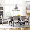 Kincaid Furniture Cascade Dining Table Set with 6 Chairs
