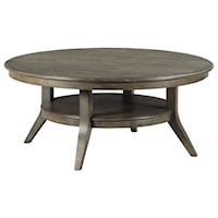 Lamont Solid Wood Round Coffee Table