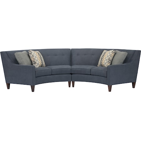 Two-Piece Conversation Sectional