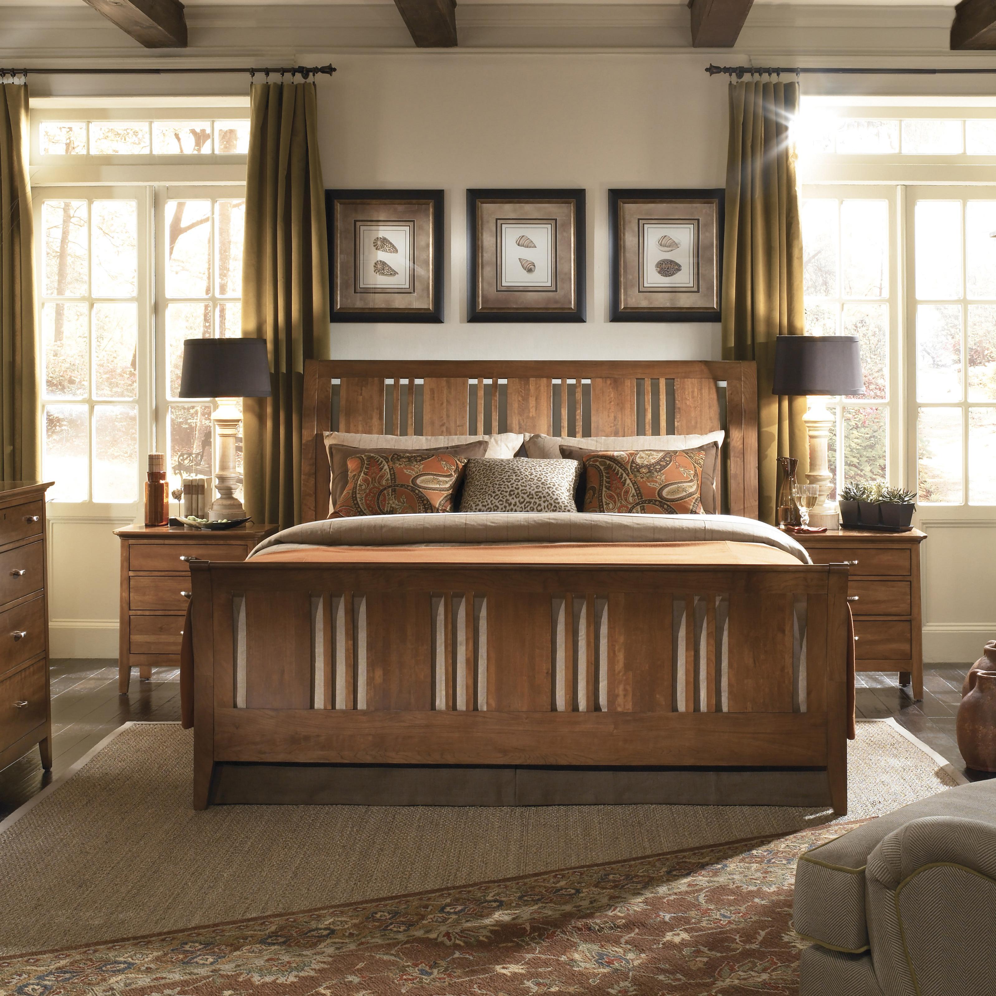 Queen Sleigh Bed