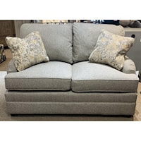 Loveseat with Nail Head Trim