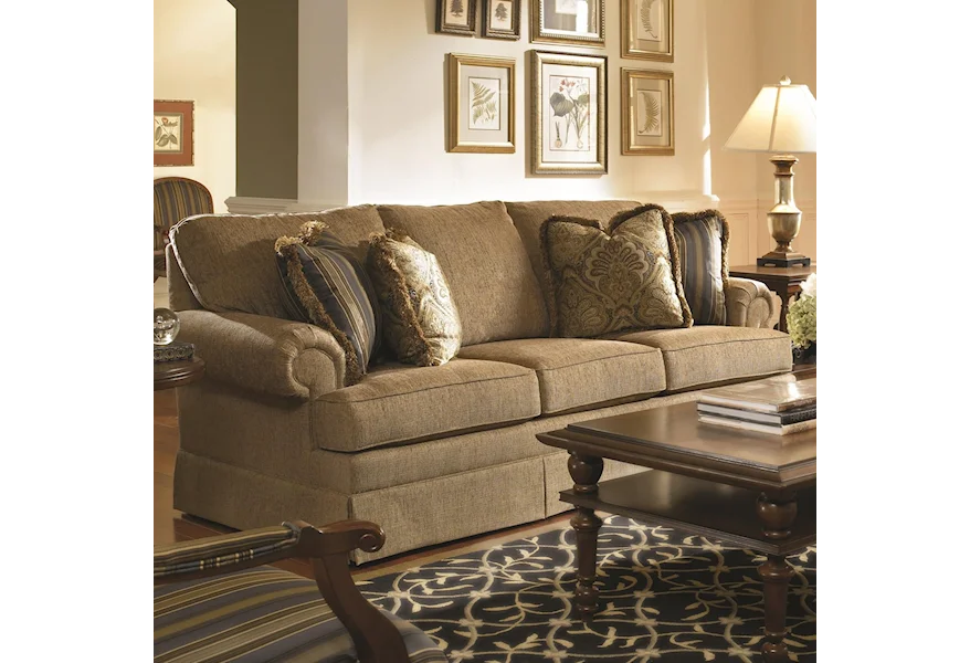 Custom Select Upholstery Small Sofa by Kincaid Furniture at Belfort Furniture