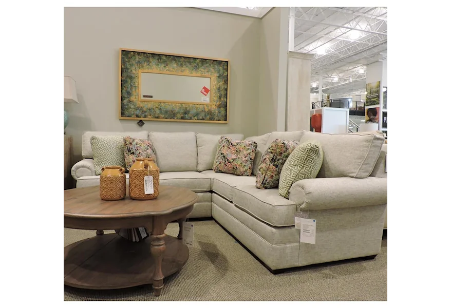 Custom Select Upholstery Custom Sectional by Kincaid Furniture at Belfort Furniture