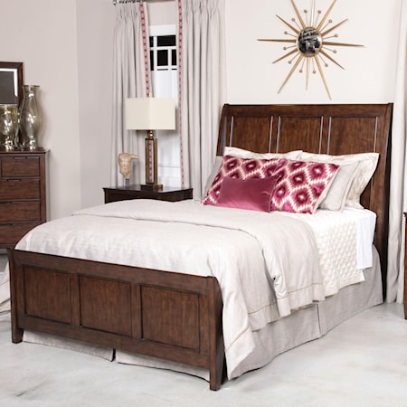 Caris Queen Sleigh Bed