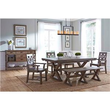 6 Pc Dining Set