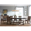 Kincaid Furniture Foundry 8 Pc Dining Set with Bench