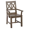 Kincaid Furniture Foundry Wood Arm Chair