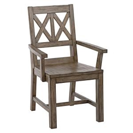 Wood Arm Chair