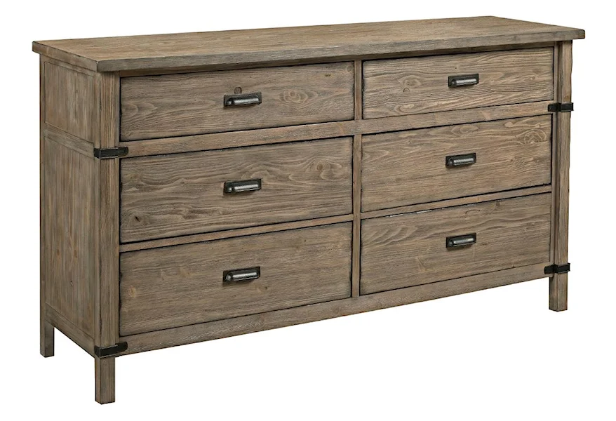 Foundry Drawer Dresser by Kincaid Furniture at Johnny Janosik