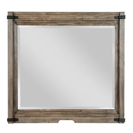 Bureau and Mirror Set