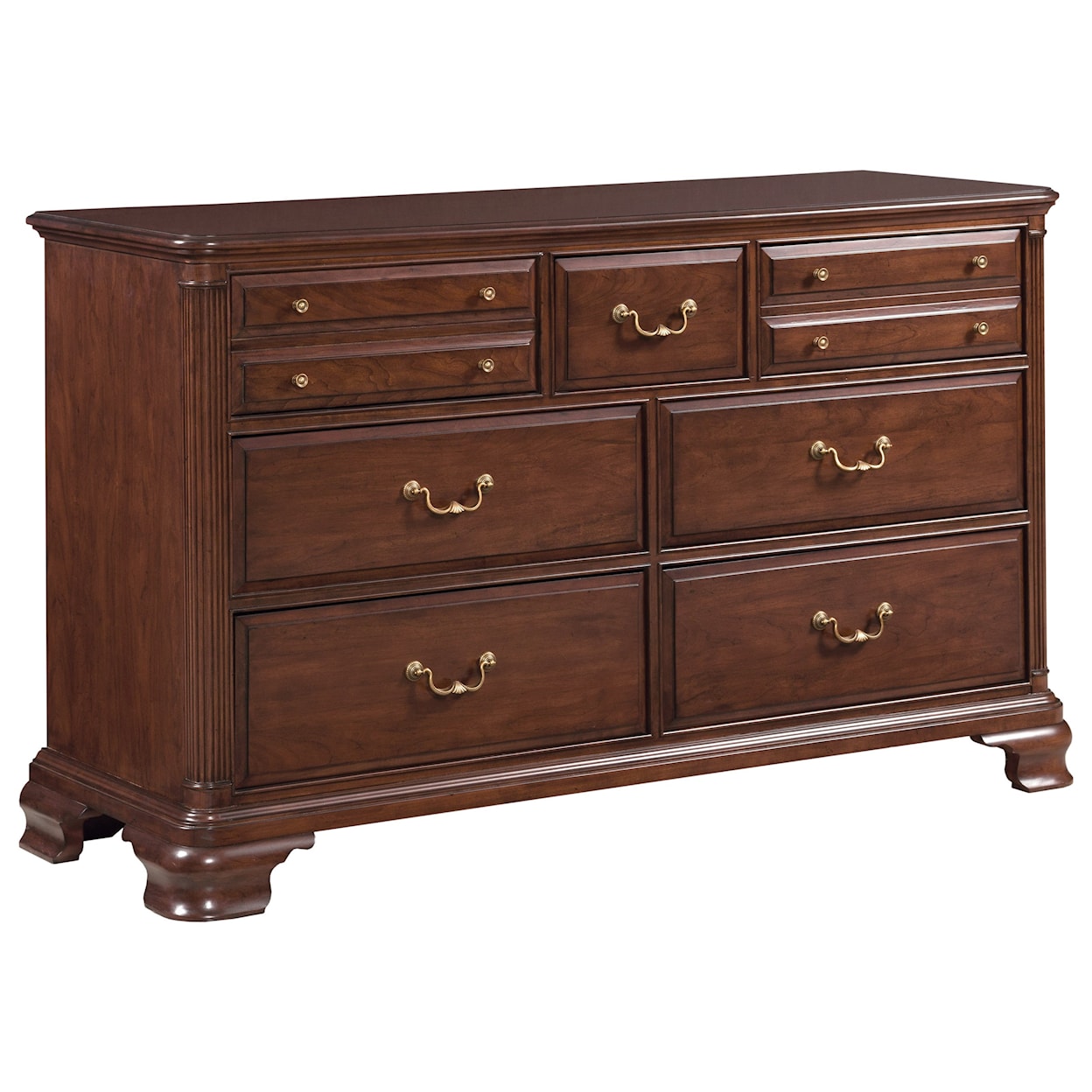 Kincaid Furniture Hadleigh Dresser and Mirror Set