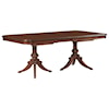 Kincaid Furniture Hadleigh Double Pedestal Dining Table - Complete