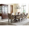 Kincaid Furniture Hadleigh Double Pedestal Dining Table - Complete