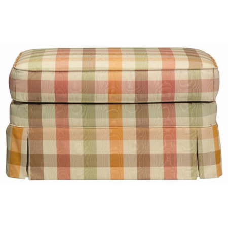 Skirted Ottoman