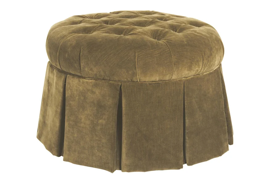 Accent Chairs Skirted Ottoman by Kincaid Furniture at Belfort Furniture