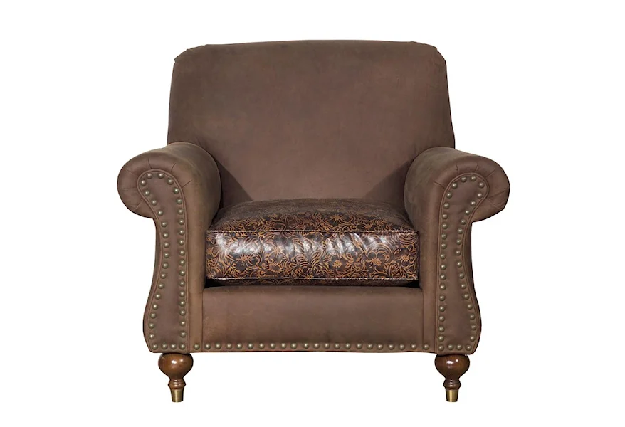 Accent Chairs Rolled Arm Accent Chair by Kincaid Furniture at Belfort Furniture