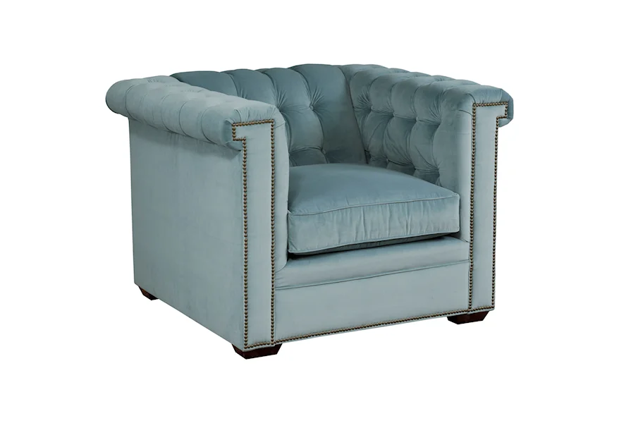 Kingston Upholstered Chair by Kincaid Furniture at Johnny Janosik