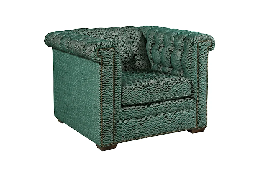 Kingston Upholstered Chair by Kincaid Furniture at Johnny Janosik