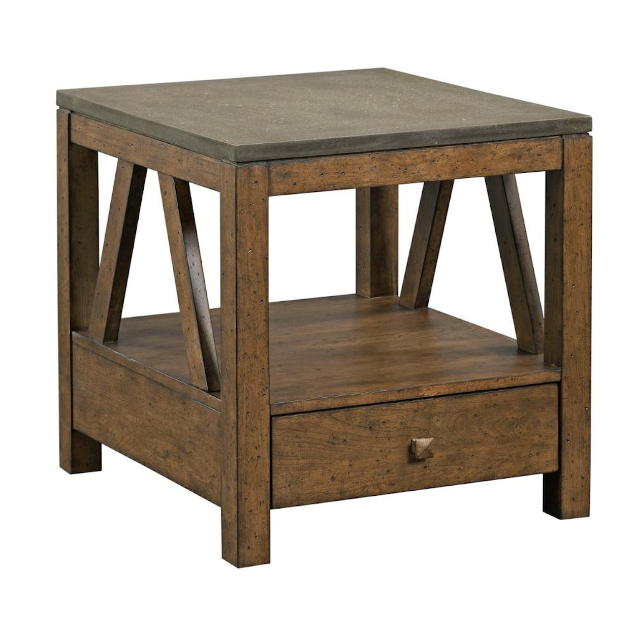 Kincaid Furniture Mason End Table with Drawer