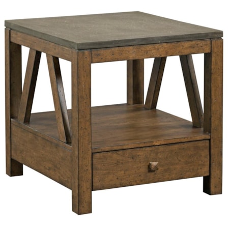 End Table with Drawer