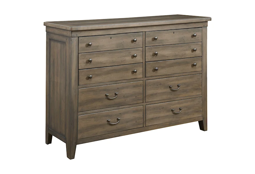 Mill House Baxley Dresser by Kincaid Furniture at Powell's Furniture and Mattress
