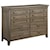 Kincaid Furniture Mill House Baxley 8-Drawer Dresser with Removable Jewelry Tray