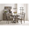 Kincaid Furniture Mill House Dining Table Set with 4 Chairs