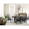 Kincaid Furniture Mill House Dining Table and Chair Set for 6