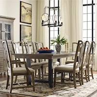 Dining Table and Chair Set for 8