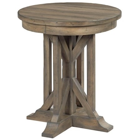 22" James Round End Table