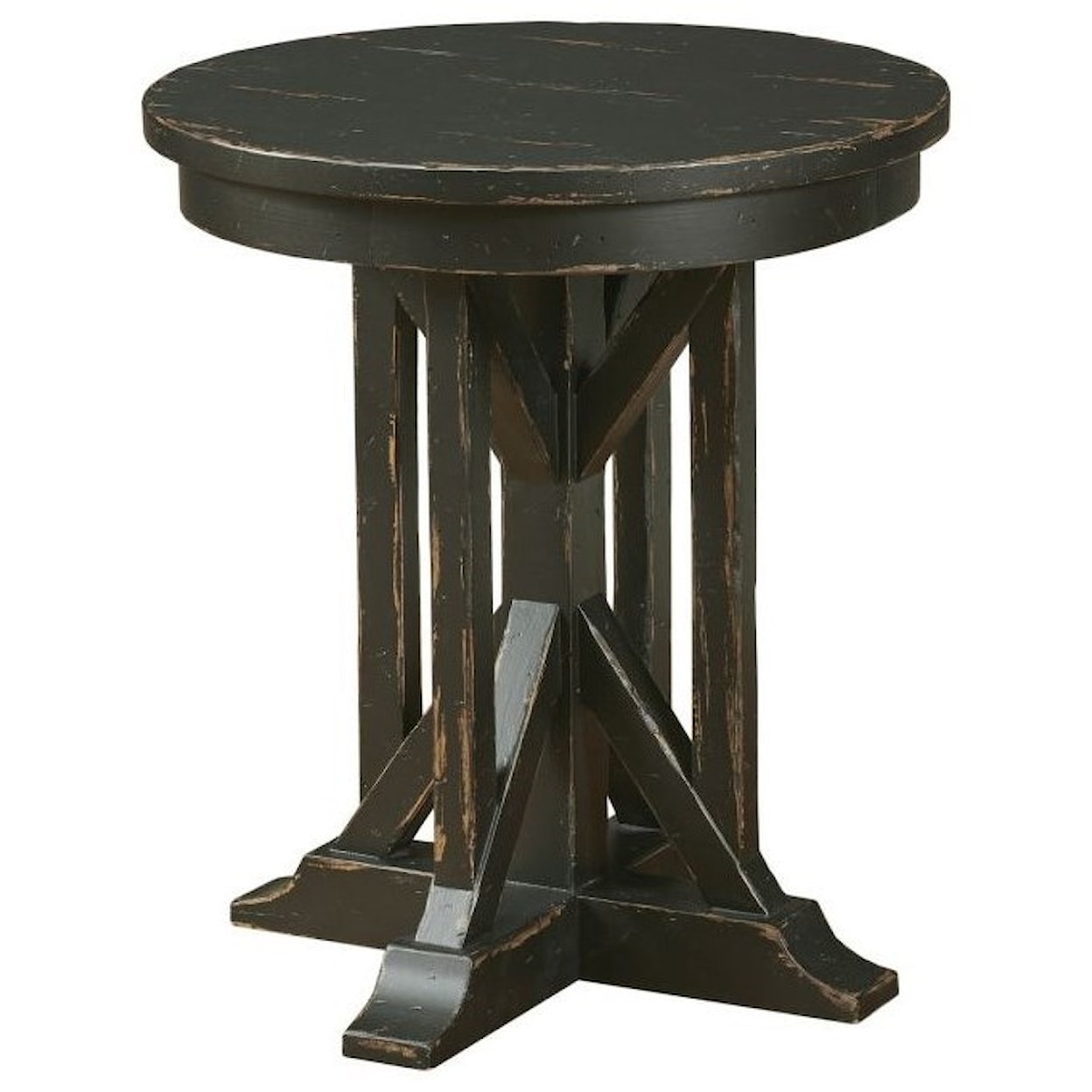 Kincaid Furniture Mill House 22" James Round End Table