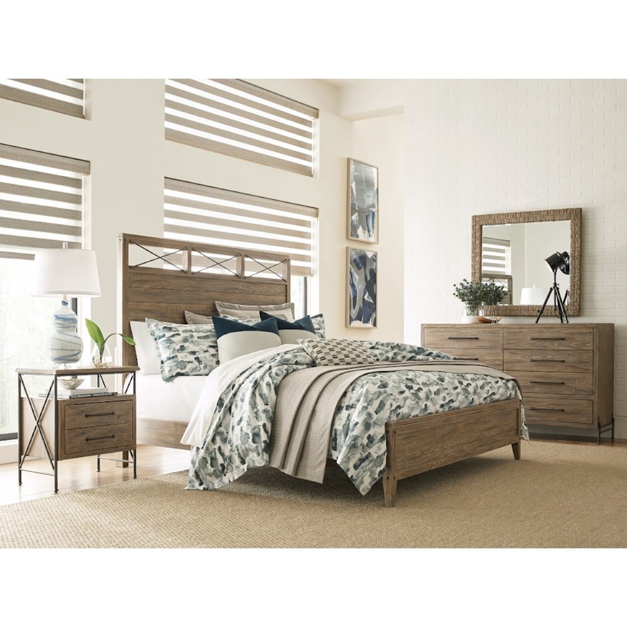 Kincaid Furniture Modern Forge California King Bedroom Group