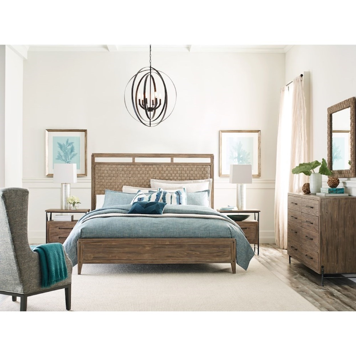 Kincaid Furniture Modern Forge Queen Bedroom Group